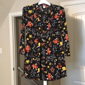 Old Navy fall floral dress